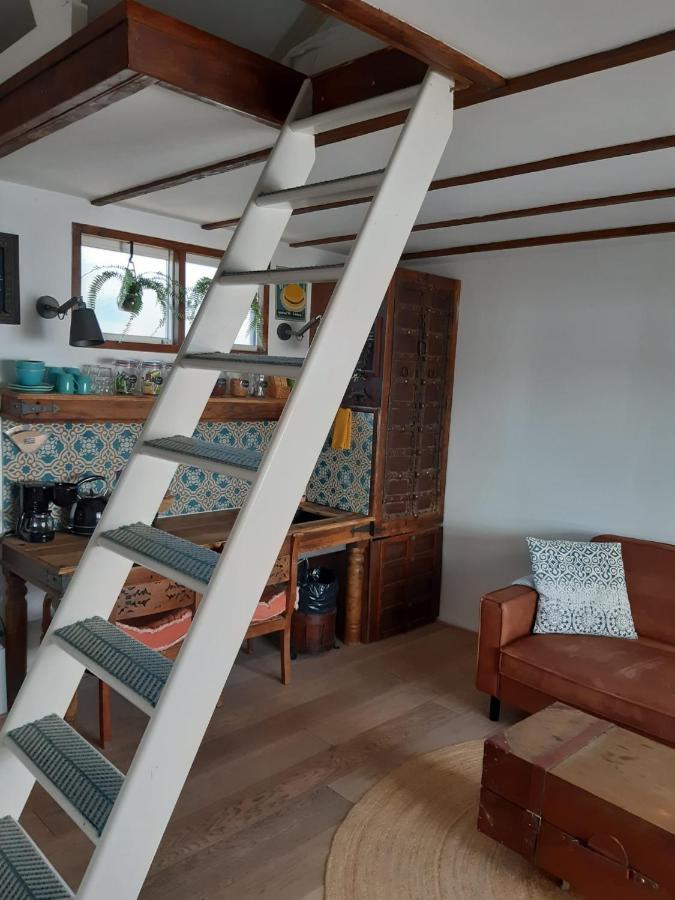 House Boat Studio With Waterfront Terrace Amsterdam Zewnętrze zdjęcie
