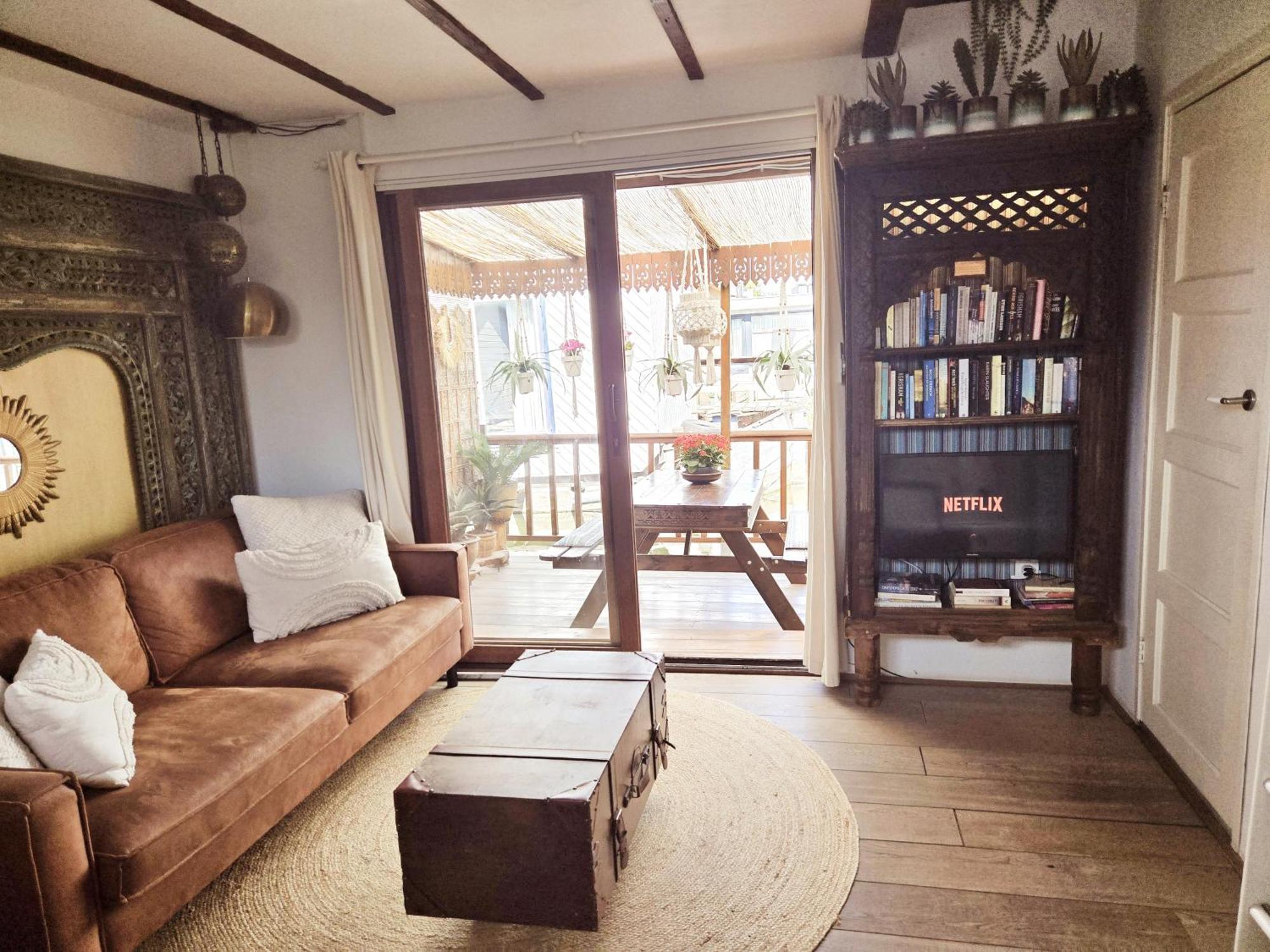 House Boat Studio With Waterfront Terrace Amsterdam Zewnętrze zdjęcie